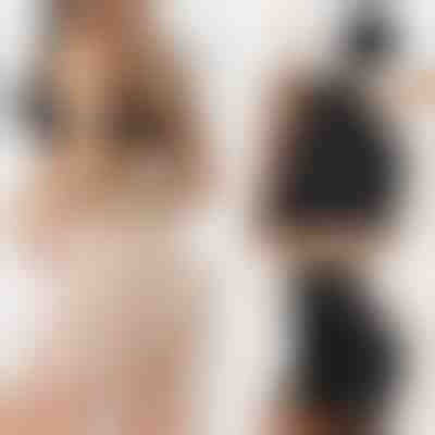 Visoke gaćice za oblikovanje tijela - Set od 2 (Crne + Bež) | LACYFIT