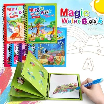 Bojanka s vodom bez nereda za djecu| WONDERINK